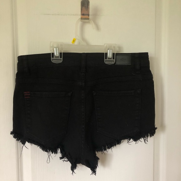 BDG black denim shorts - Picture 2 of 2